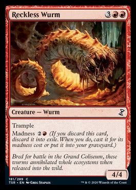Reckless Wurm [Time Spiral Remastered] MTG Single Magic: The Gathering    | Red Claw Gaming