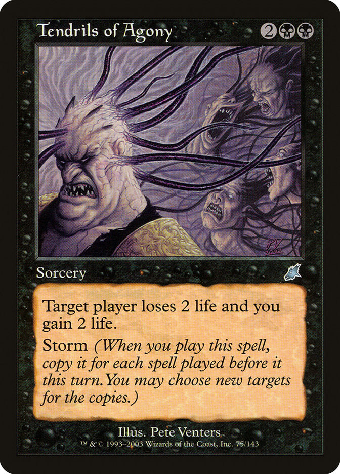 Tendrils of Agony [Scourge] MTG Single Magic: The Gathering    | Red Claw Gaming