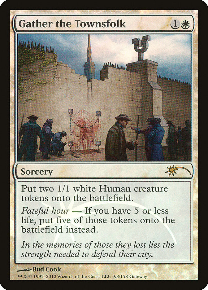 Gather the Townsfolk [Wizards Play Network 2012] MTG Single Magic: The Gathering    | Red Claw Gaming