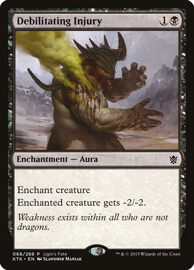 Debilitating Injury [Ugin's Fate] MTG Single Magic: The Gathering    | Red Claw Gaming