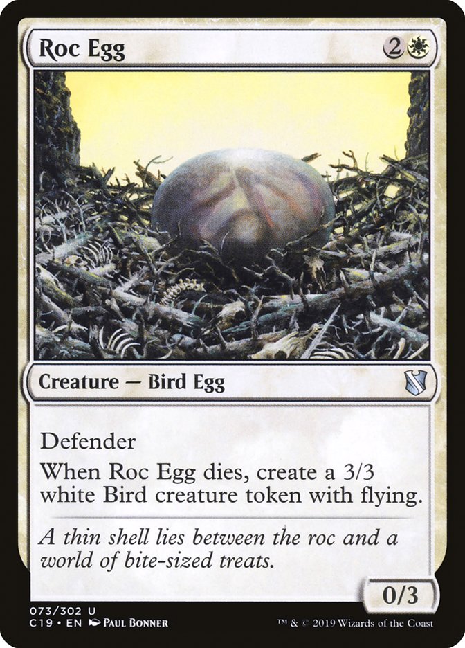 Roc Egg [Commander 2019] MTG Single Magic: The Gathering    | Red Claw Gaming