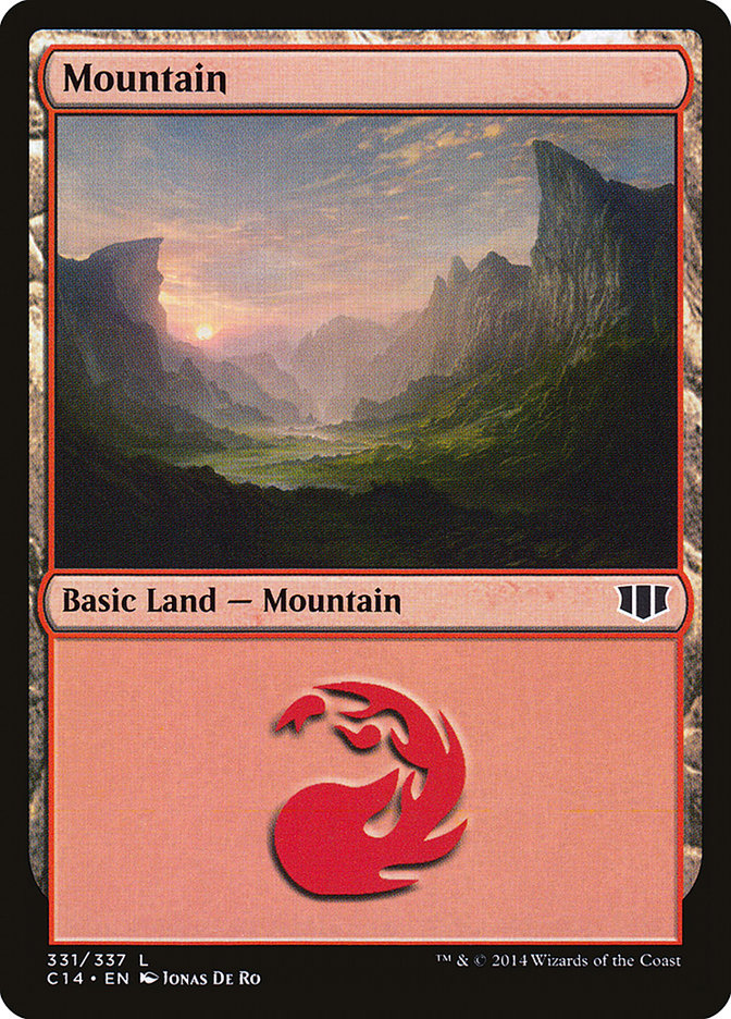 Mountain (331) [Commander 2014] MTG Single Magic: The Gathering    | Red Claw Gaming