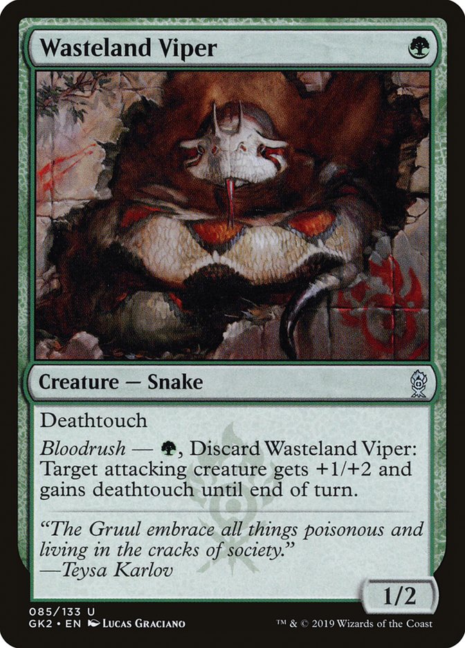 Wasteland Viper [Ravnica Allegiance Guild Kit] MTG Single Magic: The Gathering    | Red Claw Gaming