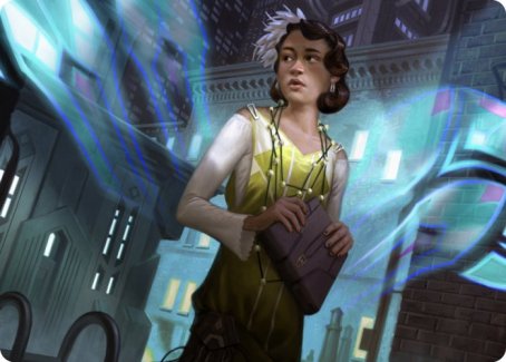 Giada, Font of Hope 1 Art Card [Streets of New Capenna Art Series] MTG Single Magic: The Gathering    | Red Claw Gaming