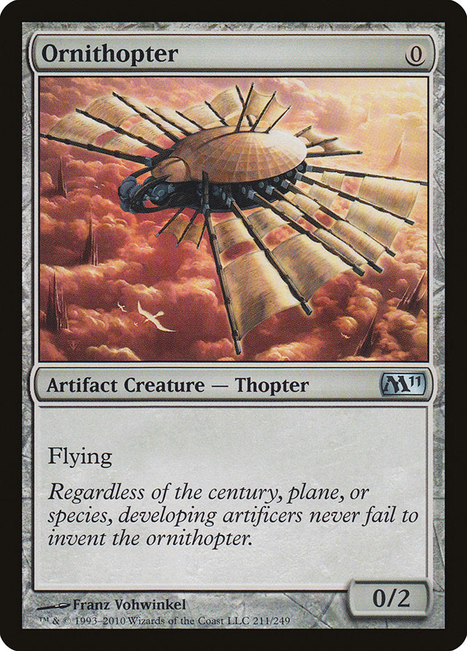 Ornithopter [Magic 2011] MTG Single Magic: The Gathering    | Red Claw Gaming