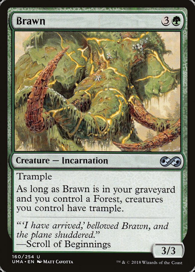 Brawn [Ultimate Masters] MTG Single Magic: The Gathering    | Red Claw Gaming