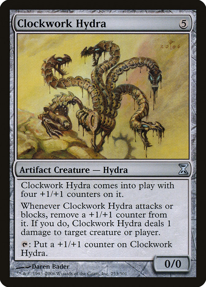 Clockwork Hydra [Time Spiral] MTG Single Magic: The Gathering    | Red Claw Gaming