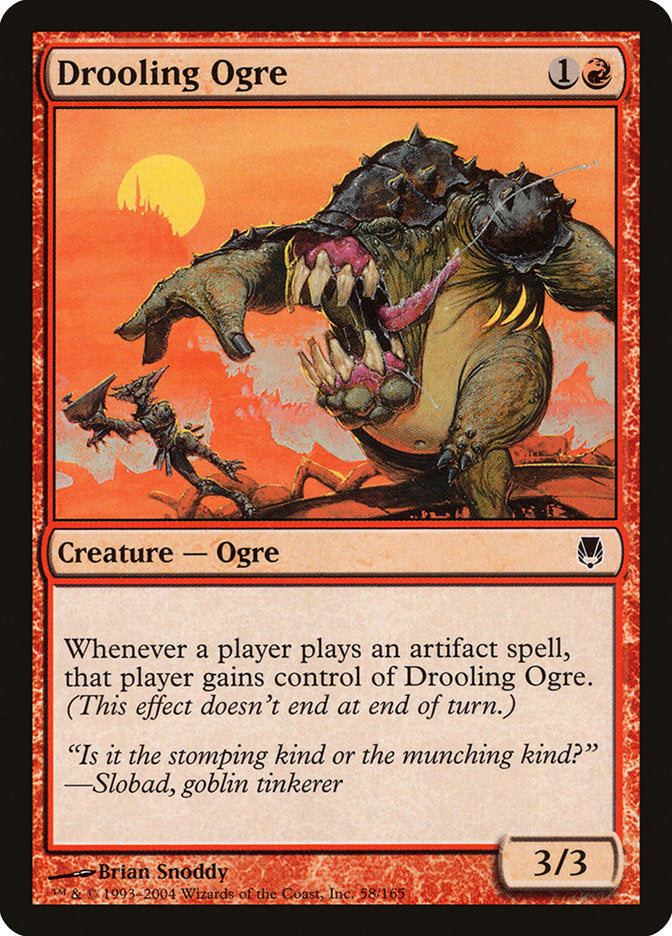Drooling Ogre [Darksteel] MTG Single Magic: The Gathering    | Red Claw Gaming
