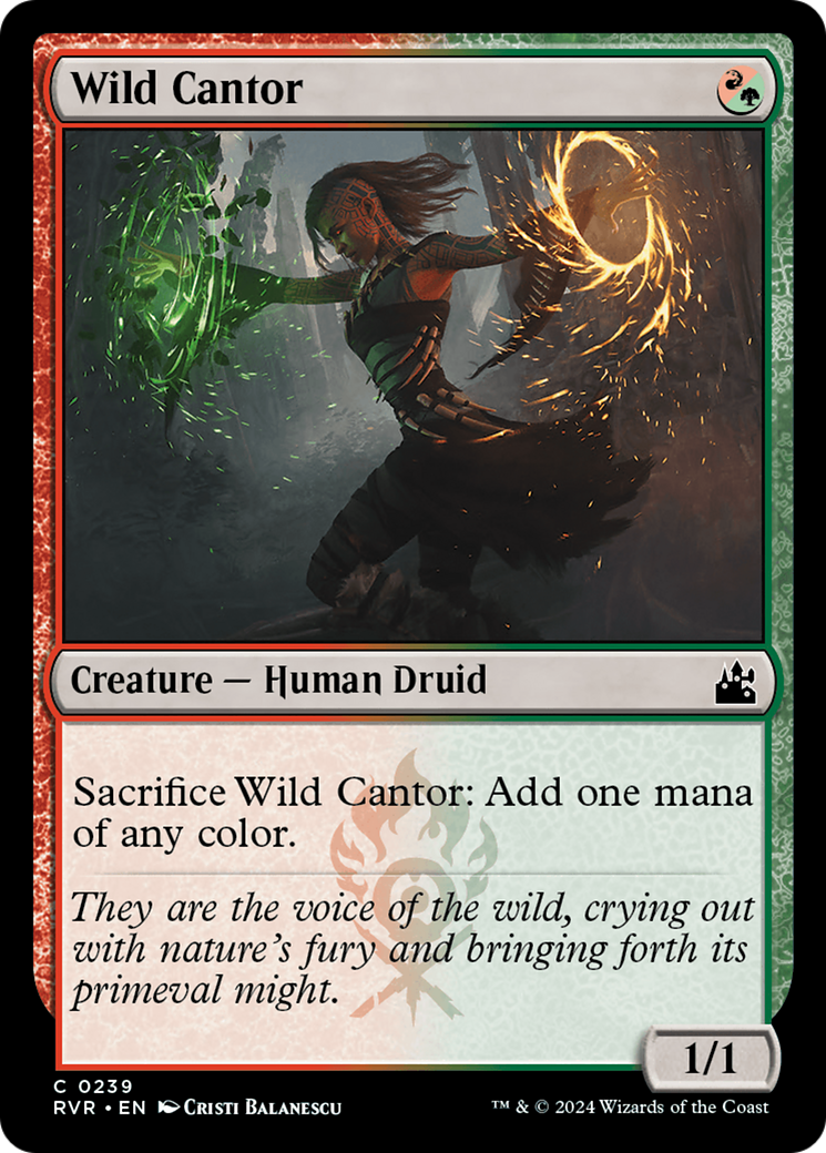 Wild Cantor [Ravnica Remastered] MTG Single Magic: The Gathering    | Red Claw Gaming