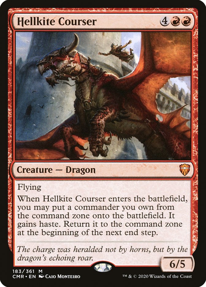 Hellkite Courser [Commander Legends] MTG Single Magic: The Gathering    | Red Claw Gaming