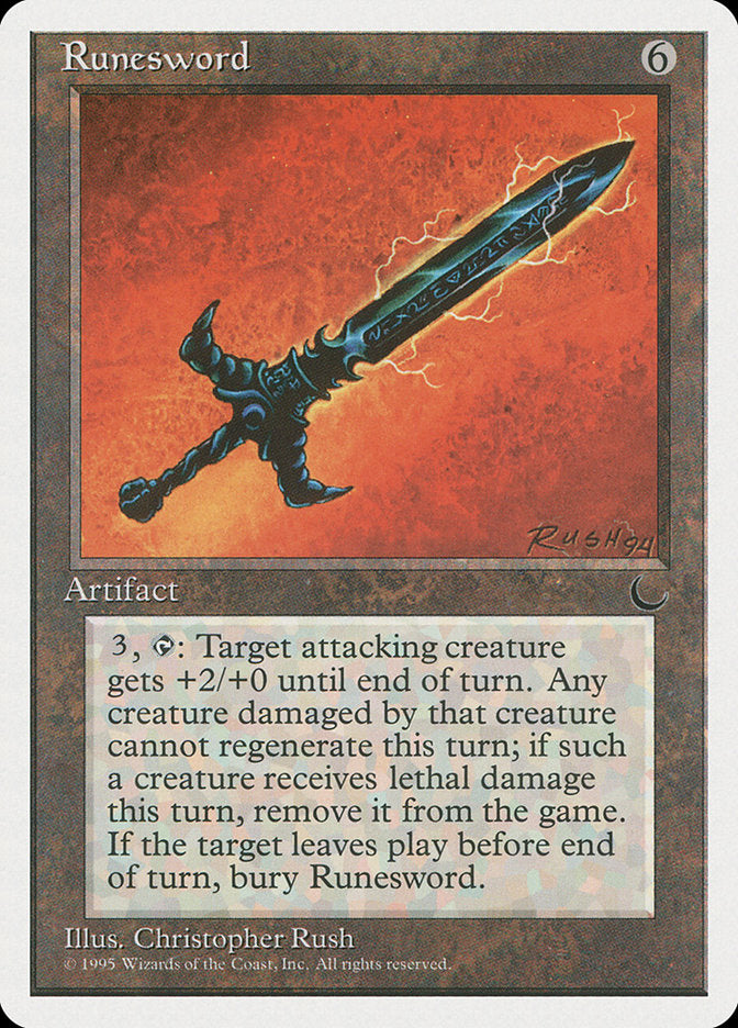 Runesword [Chronicles] MTG Single Magic: The Gathering    | Red Claw Gaming