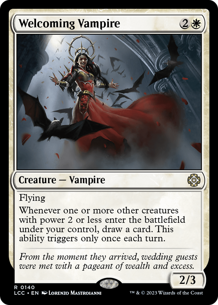 Welcoming Vampire [The Lost Caverns of Ixalan Commander] MTG Single Magic: The Gathering    | Red Claw Gaming