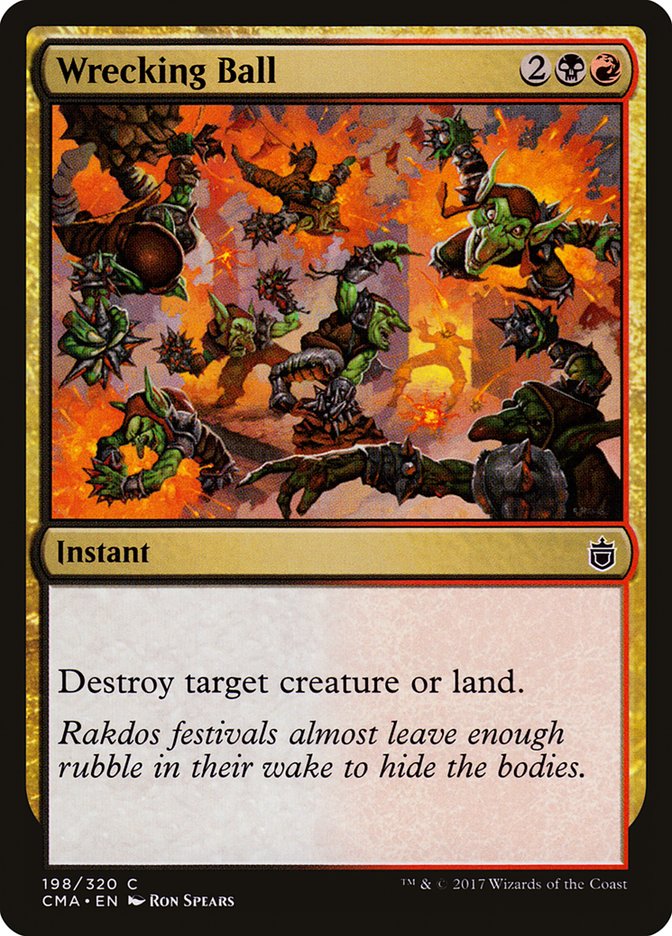 Wrecking Ball [Commander Anthology] MTG Single Magic: The Gathering    | Red Claw Gaming