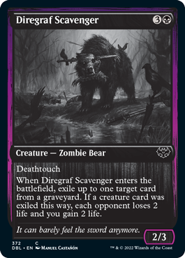 Diregraf Scavenger [Innistrad: Double Feature] MTG Single Magic: The Gathering    | Red Claw Gaming