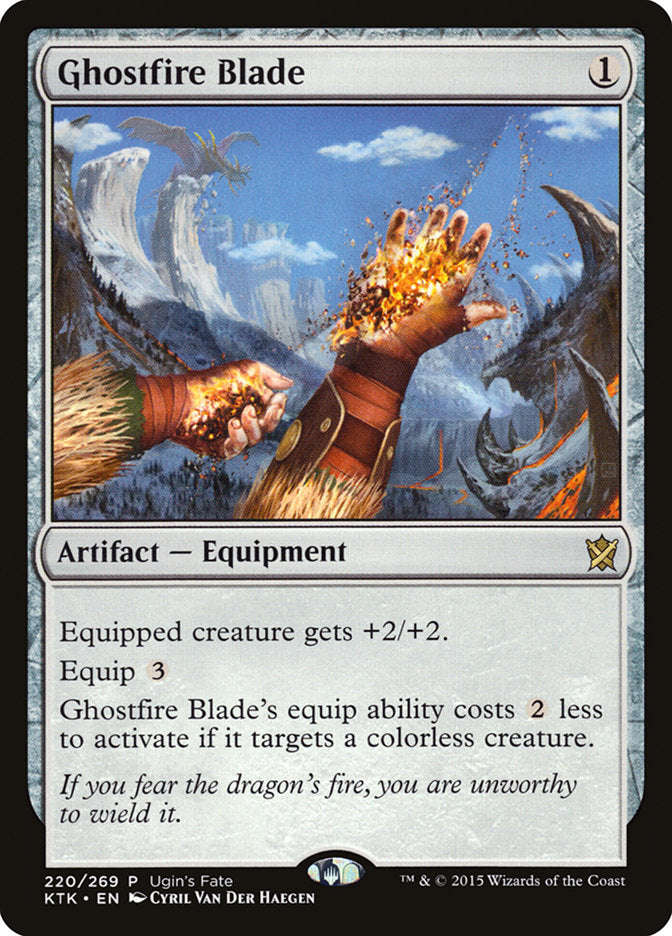 Ghostfire Blade [Ugin's Fate] MTG Single Magic: The Gathering    | Red Claw Gaming