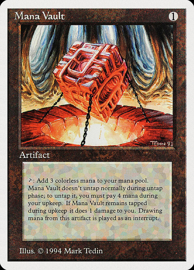 Mana Vault [Summer Magic / Edgar] MTG Single Magic: The Gathering    | Red Claw Gaming