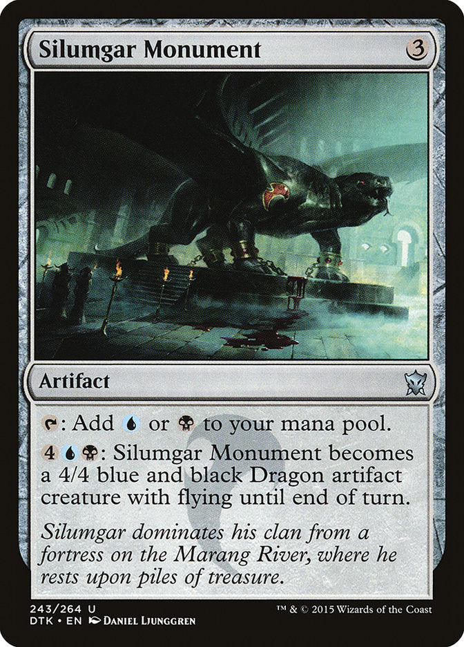Silumgar Monument [Dragons of Tarkir] MTG Single Magic: The Gathering    | Red Claw Gaming