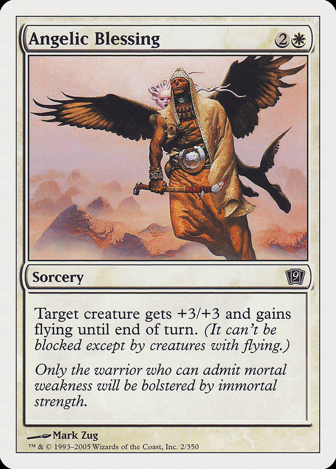 Angelic Blessing [Ninth Edition] MTG Single Magic: The Gathering    | Red Claw Gaming
