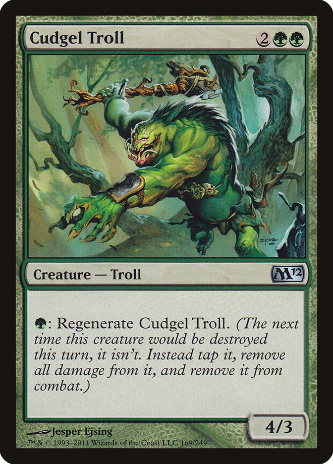 Cudgel Troll [Magic 2012] MTG Single Magic: The Gathering    | Red Claw Gaming