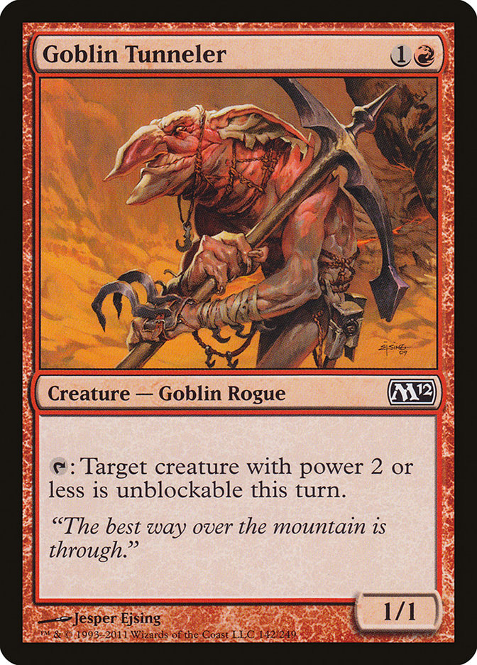 Goblin Tunneler [Magic 2012] MTG Single Magic: The Gathering    | Red Claw Gaming