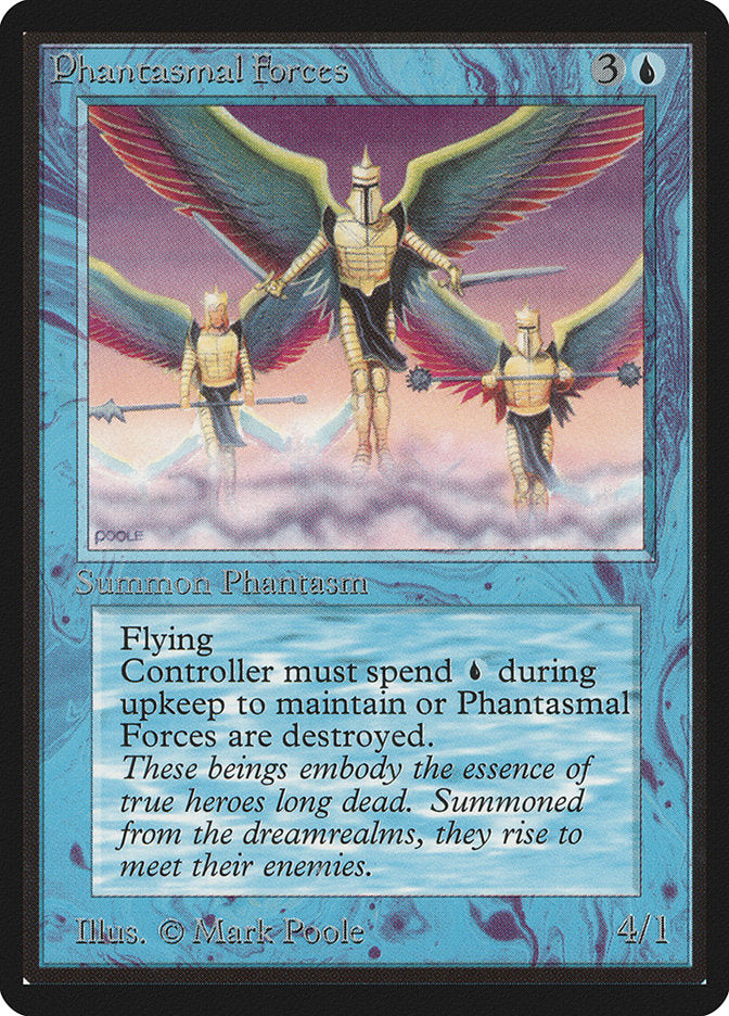Phantasmal Forces [Beta Edition] MTG Single Magic: The Gathering    | Red Claw Gaming