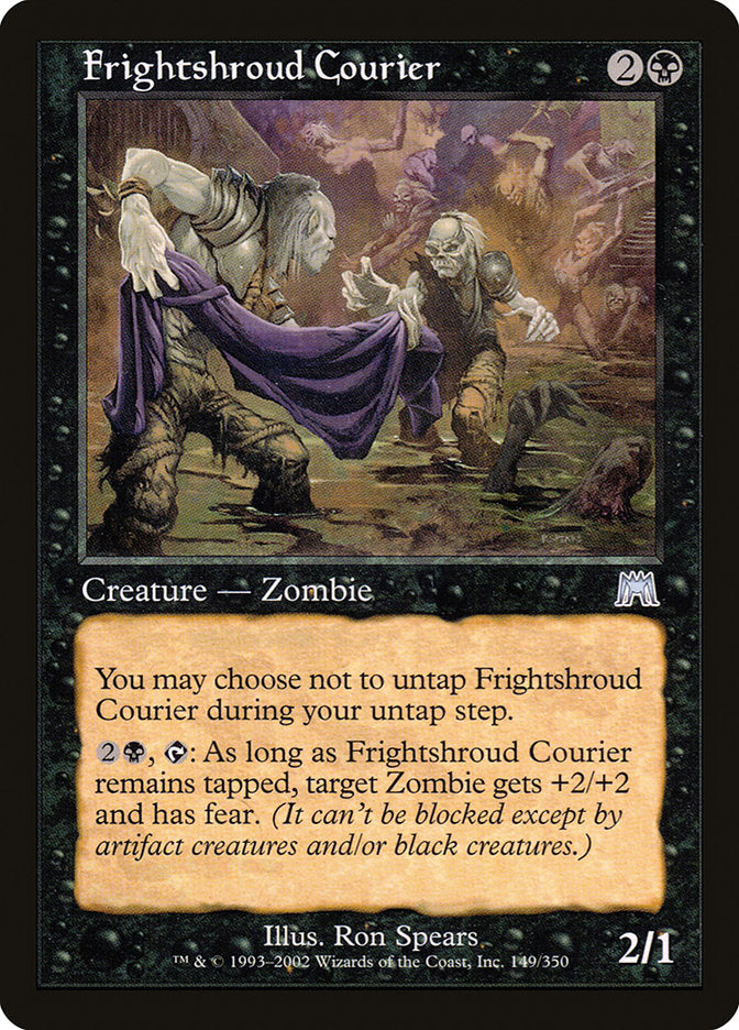 Frightshroud Courier [Onslaught] MTG Single Magic: The Gathering    | Red Claw Gaming