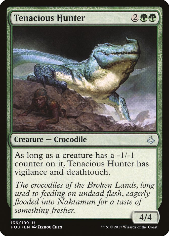 Tenacious Hunter [Hour of Devastation] MTG Single Magic: The Gathering    | Red Claw Gaming