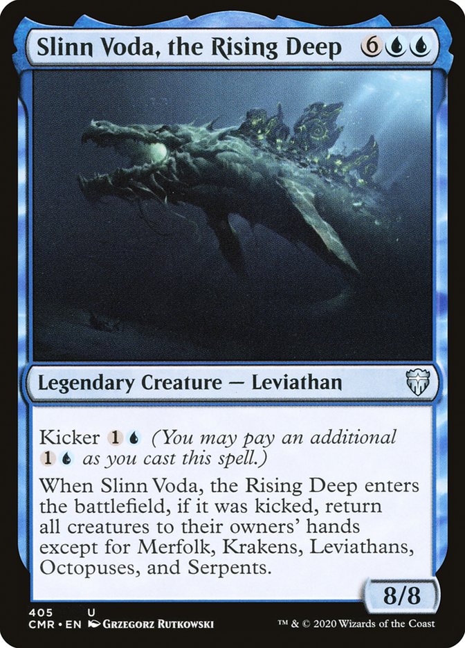 Slinn Voda, the Rising Deep [Commander Legends] MTG Single Magic: The Gathering    | Red Claw Gaming