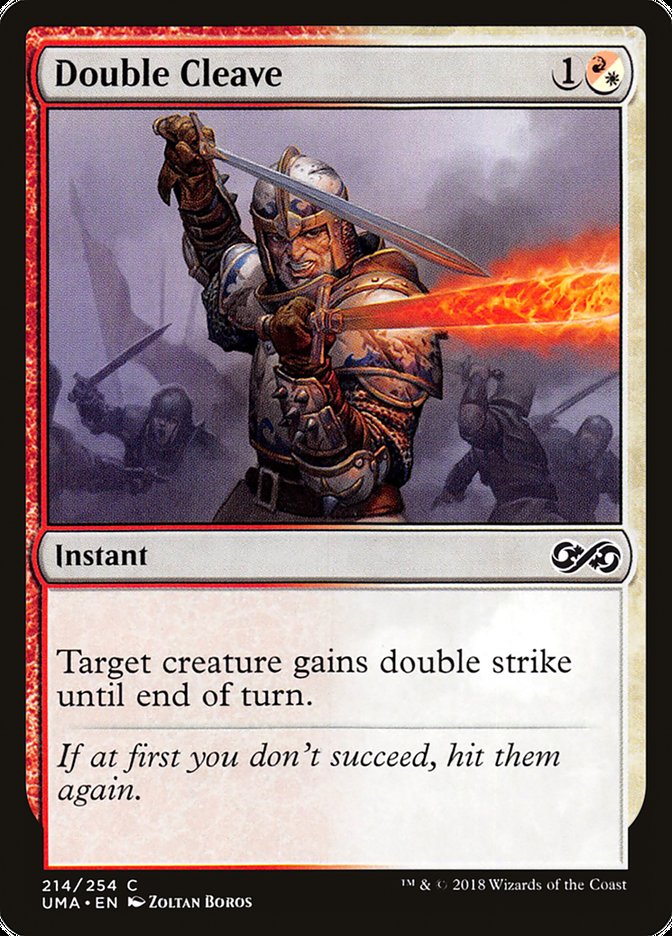 Double Cleave [Ultimate Masters] MTG Single Magic: The Gathering    | Red Claw Gaming