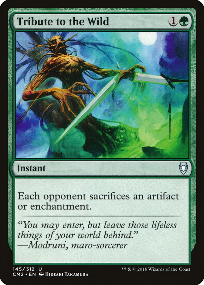 Tribute to the Wild [Commander Anthology Volume II] MTG Single Magic: The Gathering    | Red Claw Gaming