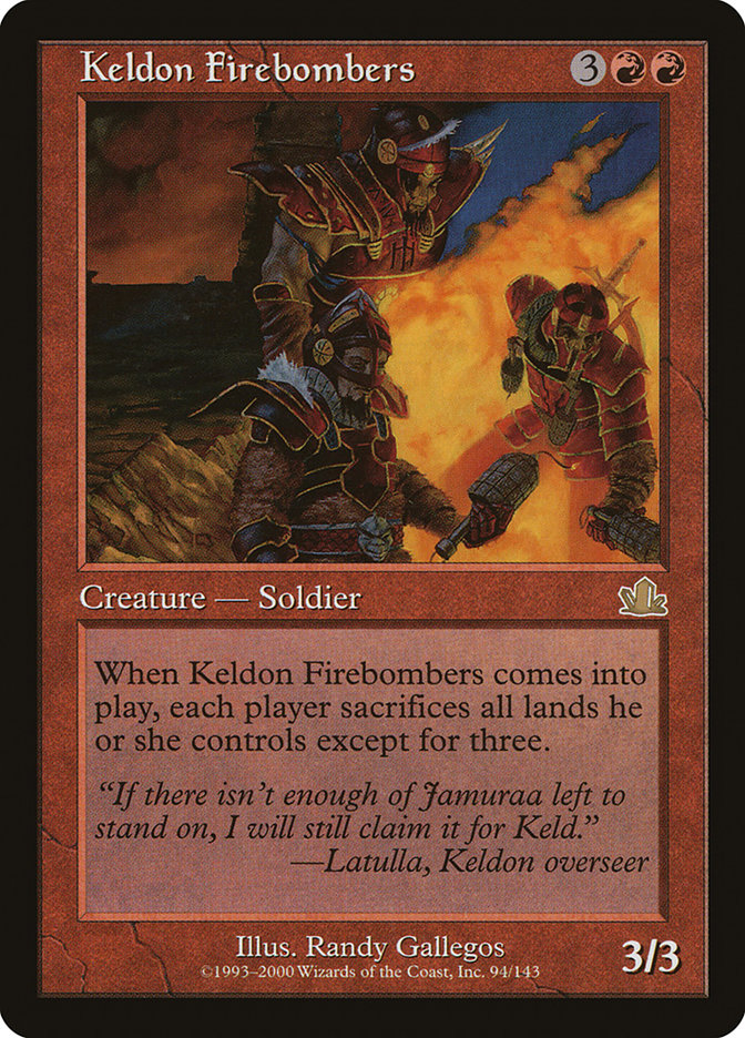 Keldon Firebombers [Prophecy] MTG Single Magic: The Gathering    | Red Claw Gaming