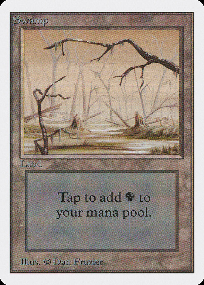 Swamp (295) [Unlimited Edition] MTG Single Magic: The Gathering    | Red Claw Gaming