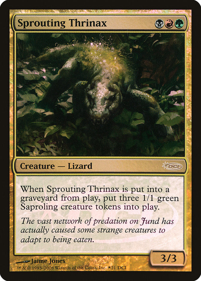 Sprouting Thrinax [Wizards Play Network 2008] MTG Single Magic: The Gathering    | Red Claw Gaming