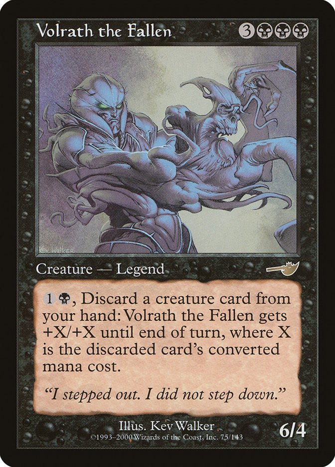 Volrath the Fallen [Nemesis] MTG Single Magic: The Gathering    | Red Claw Gaming