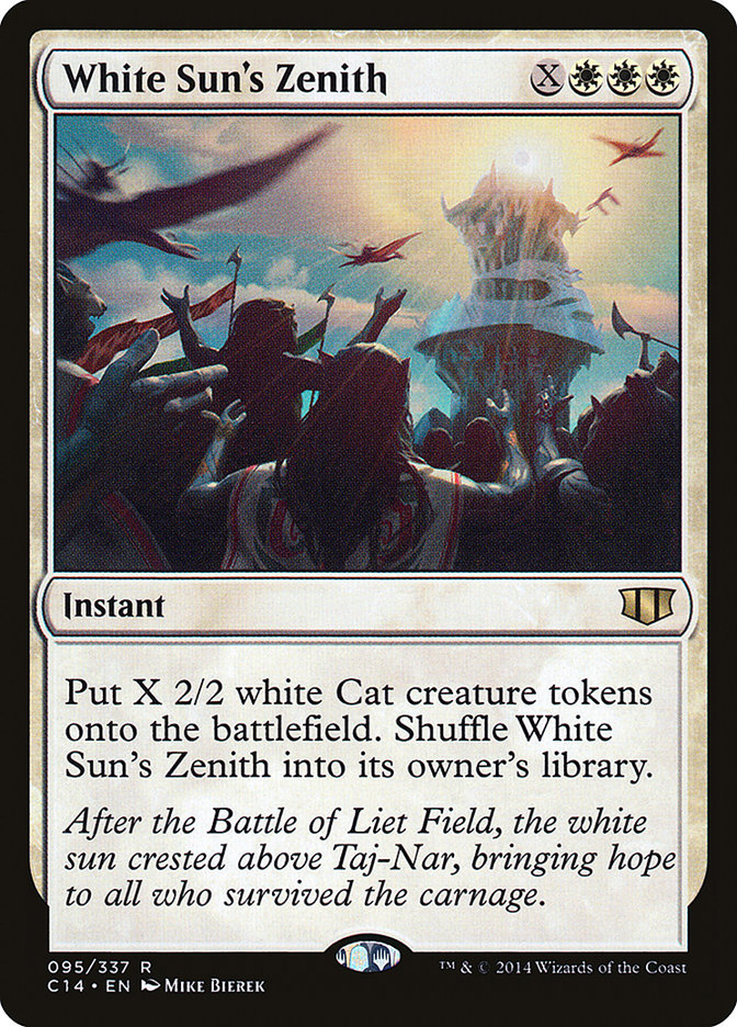 White Sun's Zenith [Commander 2014] MTG Single Magic: The Gathering    | Red Claw Gaming