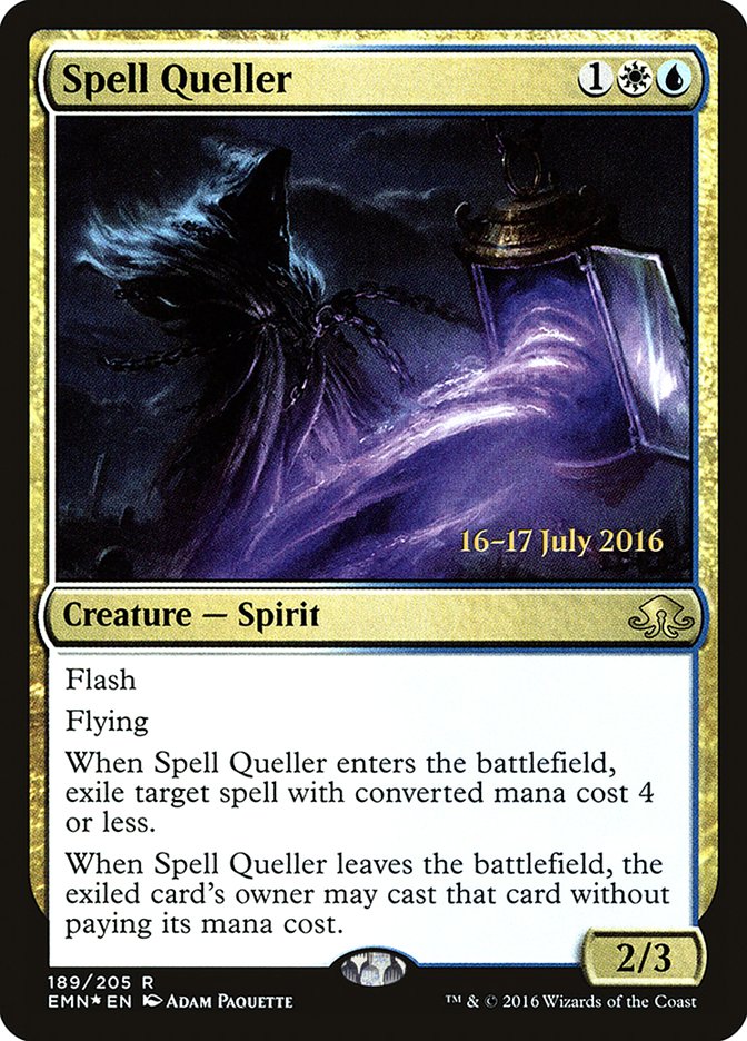 Spell Queller [Eldritch Moon Prerelease Promos] MTG Single Magic: The Gathering    | Red Claw Gaming