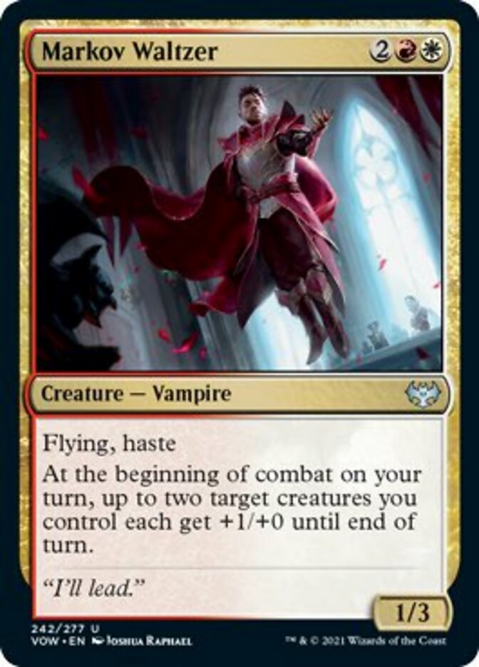 Markov Waltzer [Innistrad: Crimson Vow] MTG Single Magic: The Gathering    | Red Claw Gaming