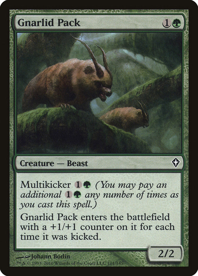 Gnarlid Pack [Worldwake] MTG Single Magic: The Gathering    | Red Claw Gaming