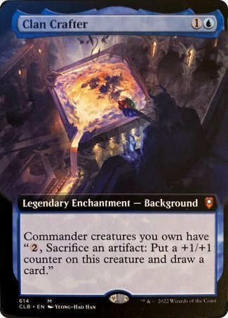 Clan Crafter (Extended Art) [Commander Legends: Battle for Baldur's Gate] MTG Single Magic: The Gathering    | Red Claw Gaming