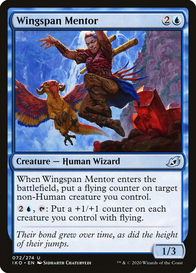 Wingspan Mentor [Ikoria: Lair of Behemoths] MTG Single Magic: The Gathering    | Red Claw Gaming