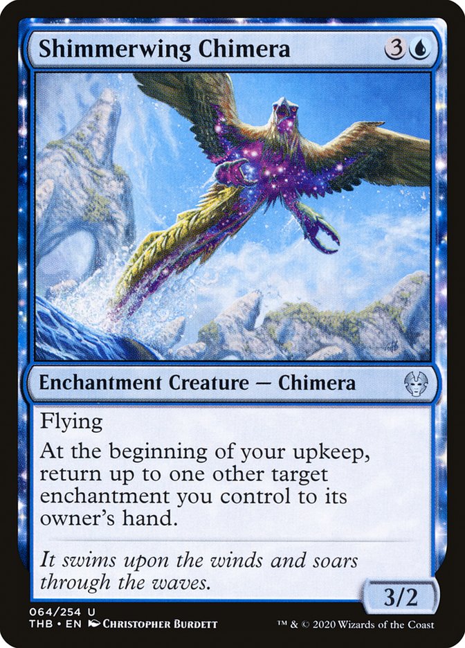 Shimmerwing Chimera [Theros Beyond Death] MTG Single Magic: The Gathering    | Red Claw Gaming