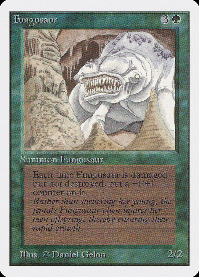 Fungusaur [Unlimited Edition] MTG Single Magic: The Gathering    | Red Claw Gaming