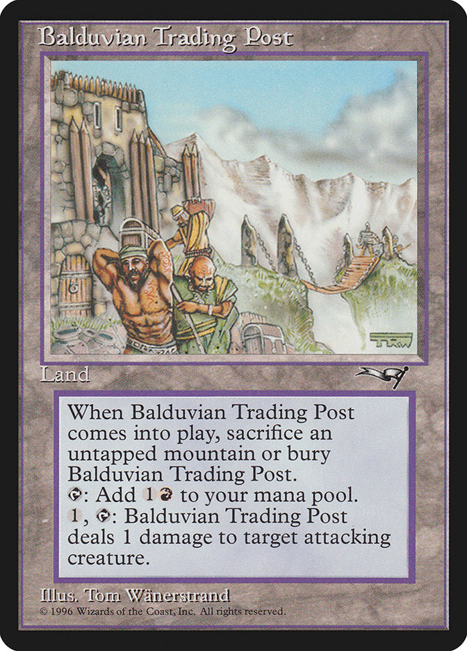 Balduvian Trading Post [Alliances] MTG Single Magic: The Gathering    | Red Claw Gaming