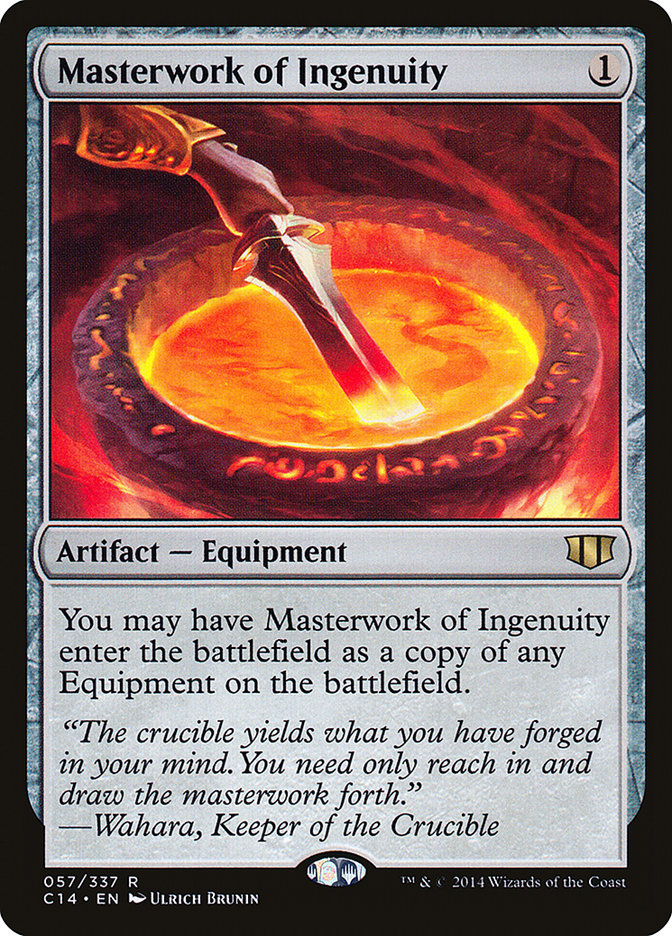 Masterwork of Ingenuity [Commander 2014] MTG Single Magic: The Gathering    | Red Claw Gaming