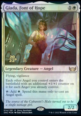 Giada, Font of Hope [Streets of New Capenna Prerelease Promos] MTG Single Magic: The Gathering    | Red Claw Gaming