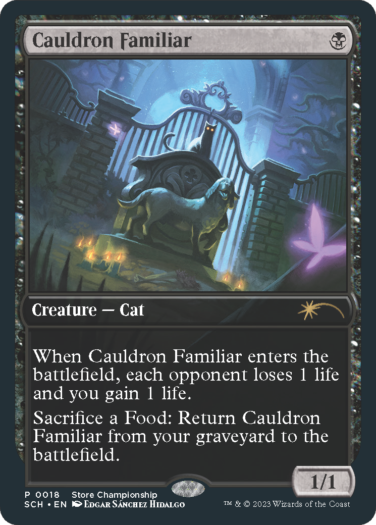 Cauldron Familiar [Store Championships 2023] MTG Single Magic: The Gathering    | Red Claw Gaming