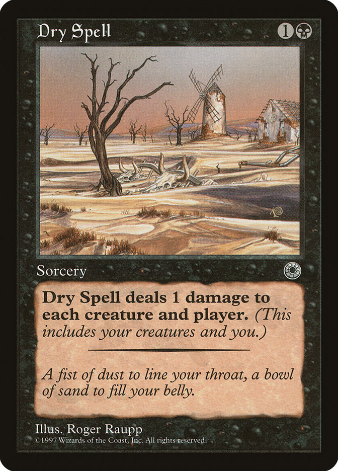 Dry Spell [Portal] MTG Single Magic: The Gathering    | Red Claw Gaming