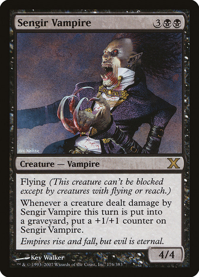 Sengir Vampire [Tenth Edition] MTG Single Magic: The Gathering    | Red Claw Gaming