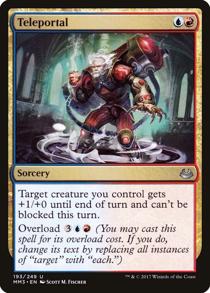 Teleportal [Modern Masters 2017] MTG Single Magic: The Gathering    | Red Claw Gaming