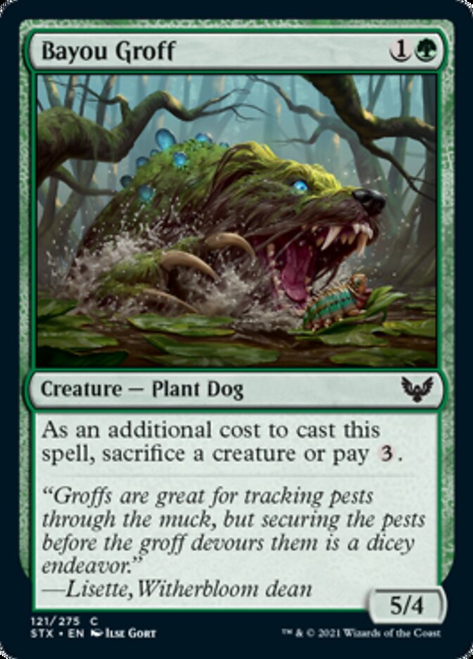 Bayou Groff [Strixhaven: School of Mages] MTG Single Magic: The Gathering    | Red Claw Gaming